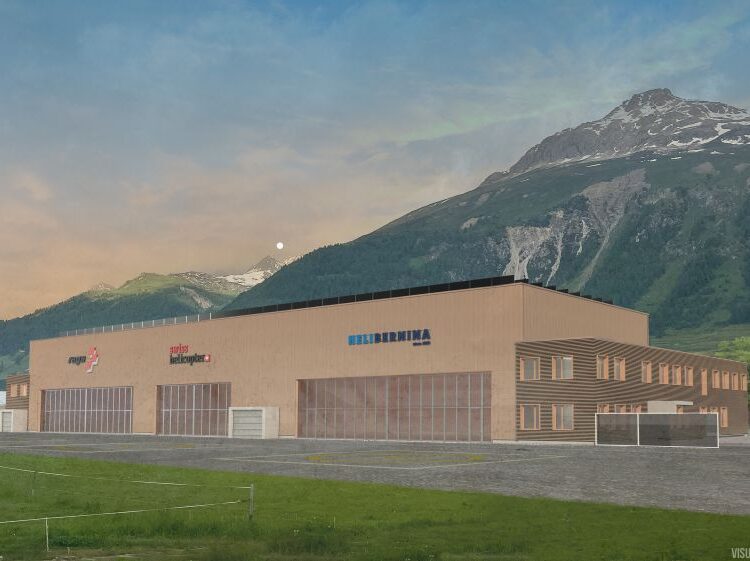 Heliport, Samedan