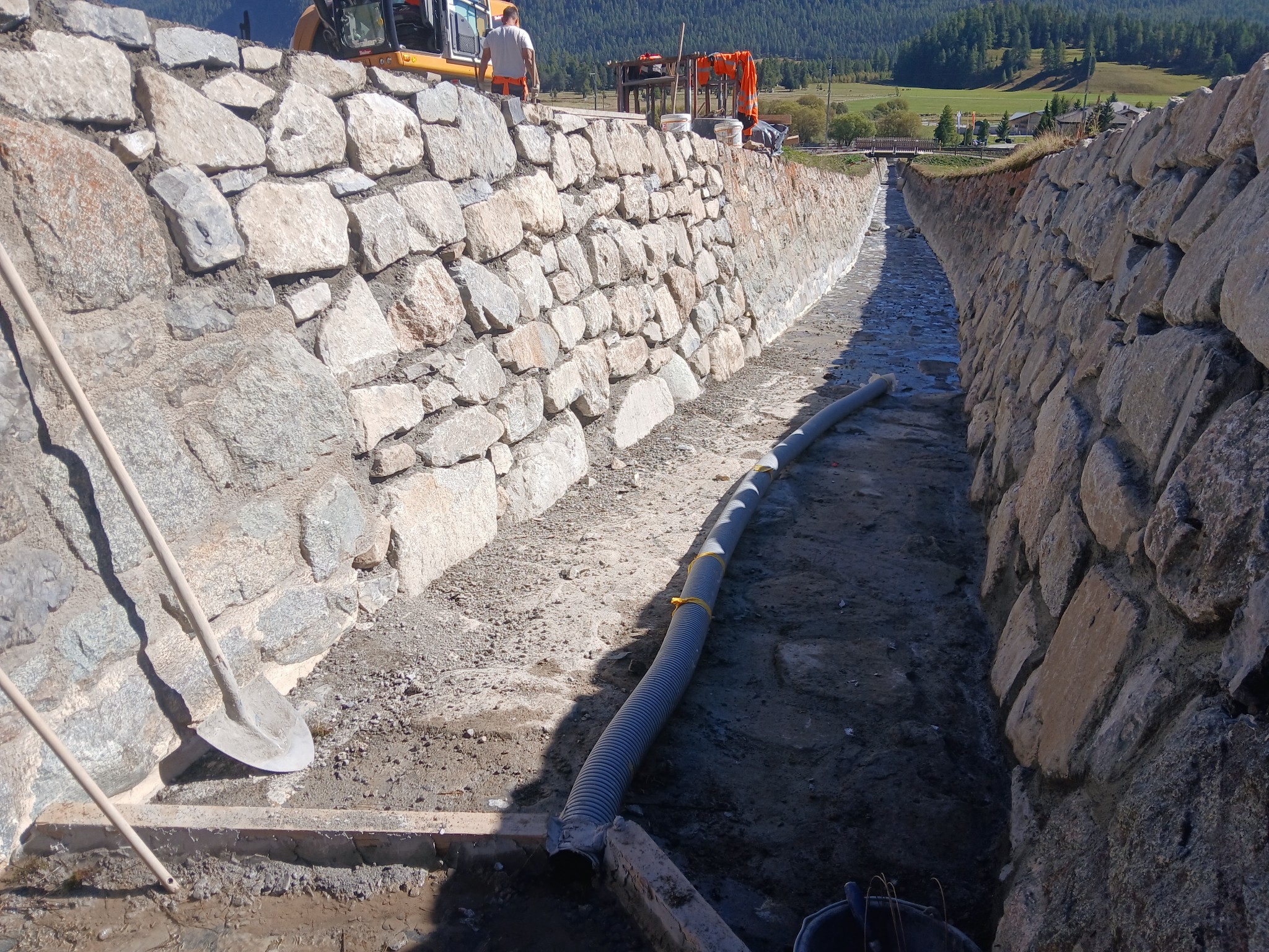 Sofortmassnahmen Schlattain, Celerina