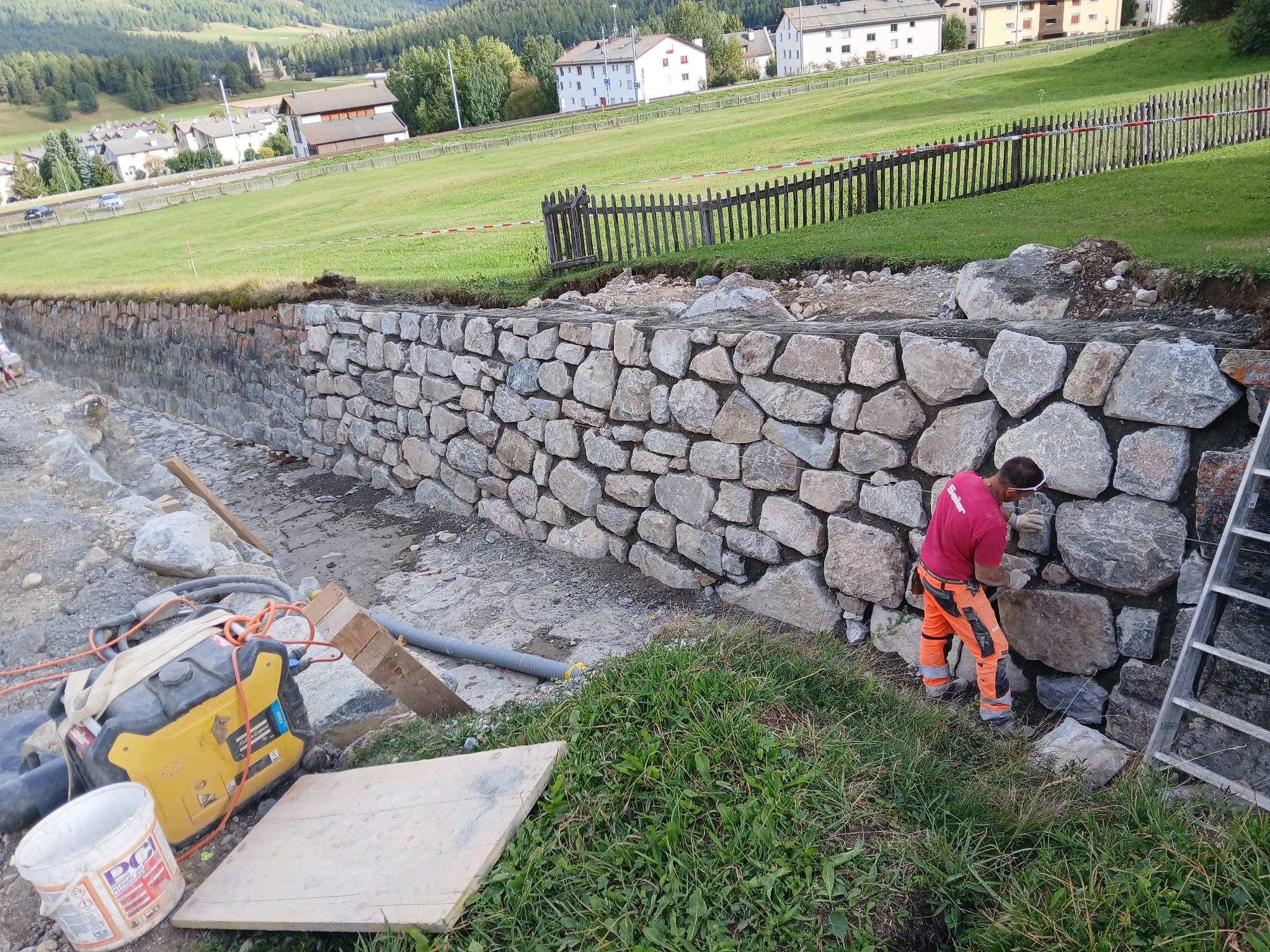 Sofortmassnahmen Schlattain, Celerina